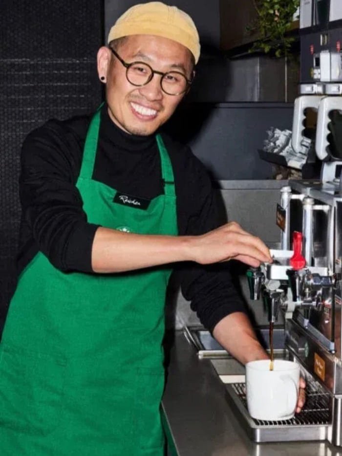 Starbucks sales funnel recreation — a Sales Saga Continues portfolio sample
